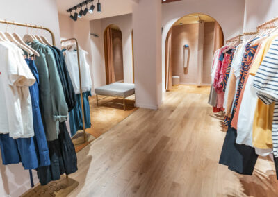 Grace & Mila Lyon Rhône aménagement boutique vestiaire