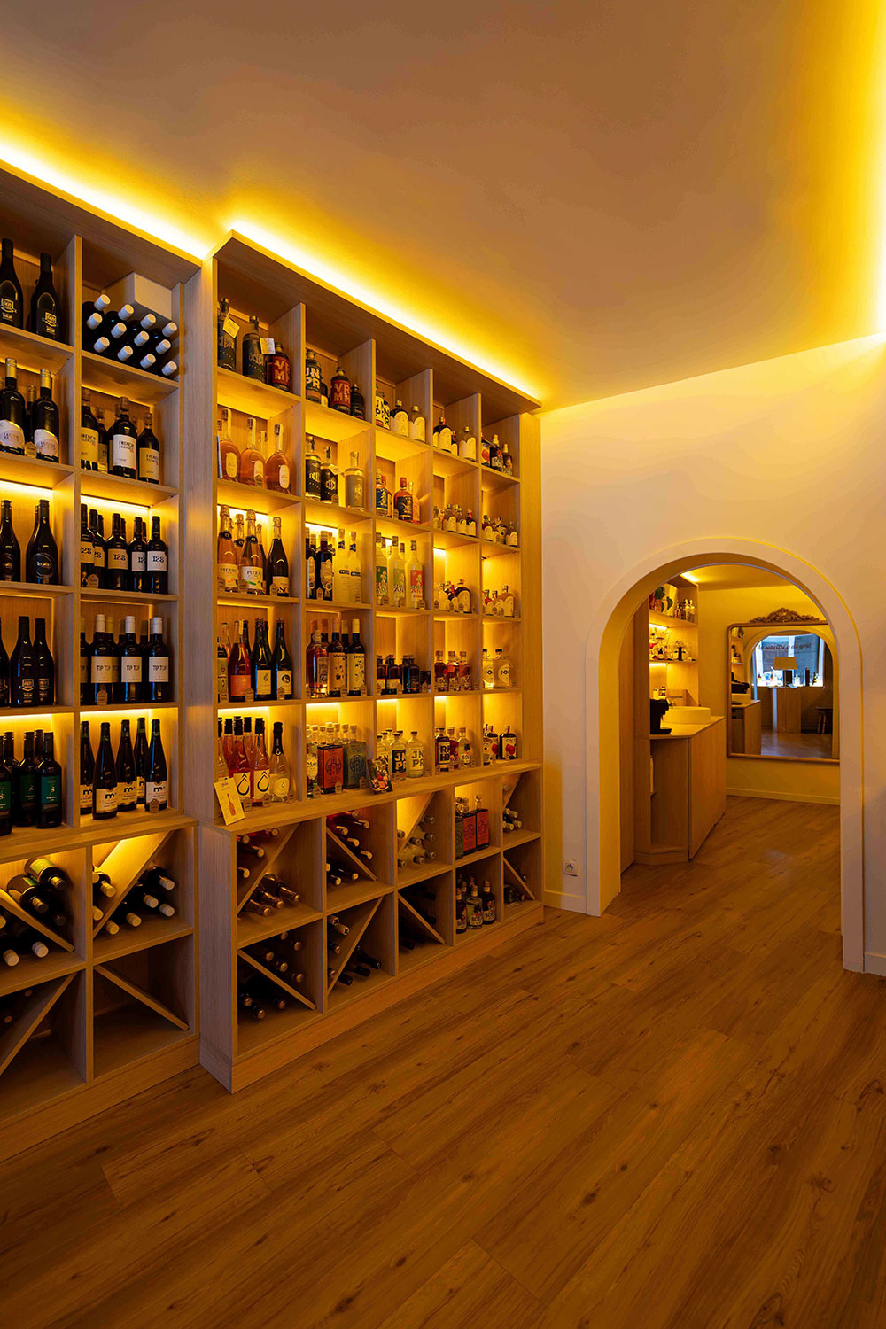 éclairage led sur mesure boutique